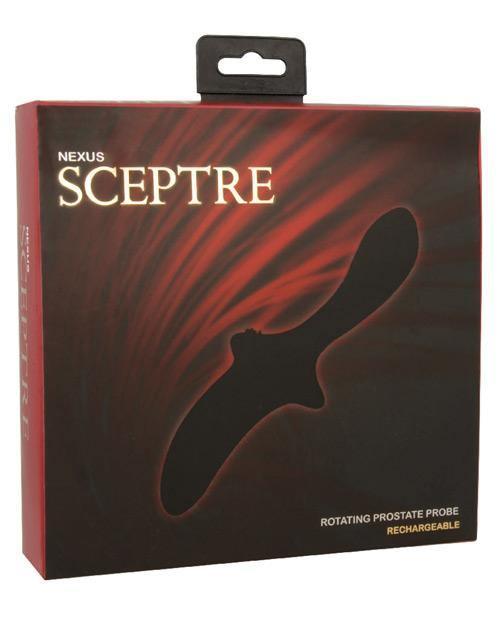 image of product,Nexus Sceptre Rotating Prostate Probe - Black - SEXYEONE 