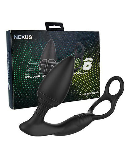 Nexus Simul8 Plug - Black - SEXYEONE 