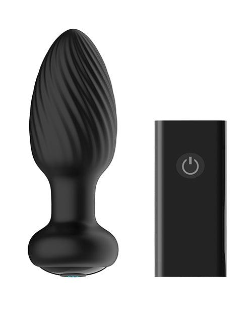 product image,Nexus Tornado Rotating & Vibrating Butt Plug - Black - SEXYEONE