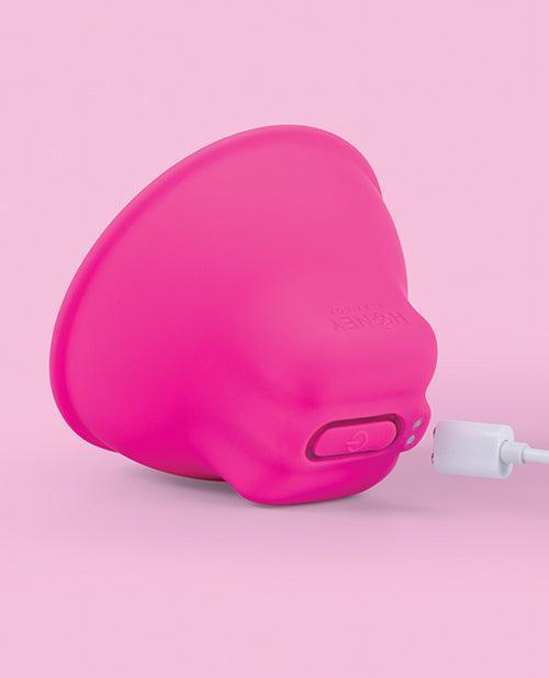 image of product,Nina Vibrating Nipple Suckers - Pink - SEXYEONE