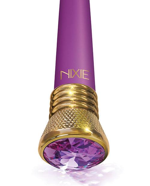 image of product,Nixie Mystic Wave Satin Bulb Vibe - 10 Function Amethyst - {{ SEXYEONE }}