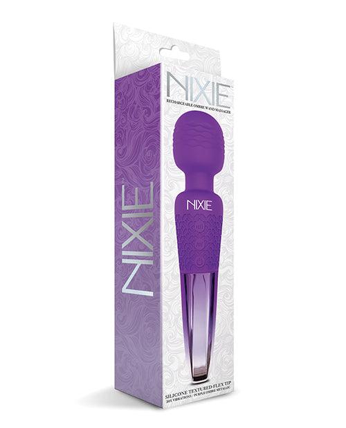 Nixie Rechargeable Wand Massager - {{ SEXYEONE }}