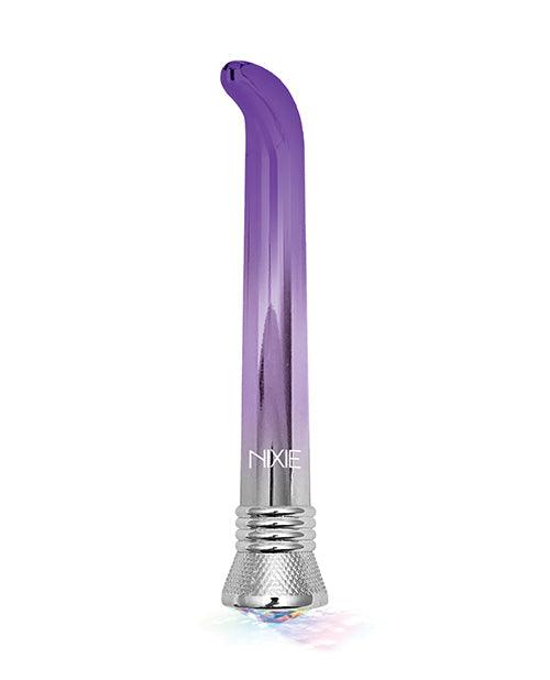 image of product,Nixie Waterproof G-spot Vibe  - 10 Function Purple Ombre Glow - {{ SEXYEONE }}