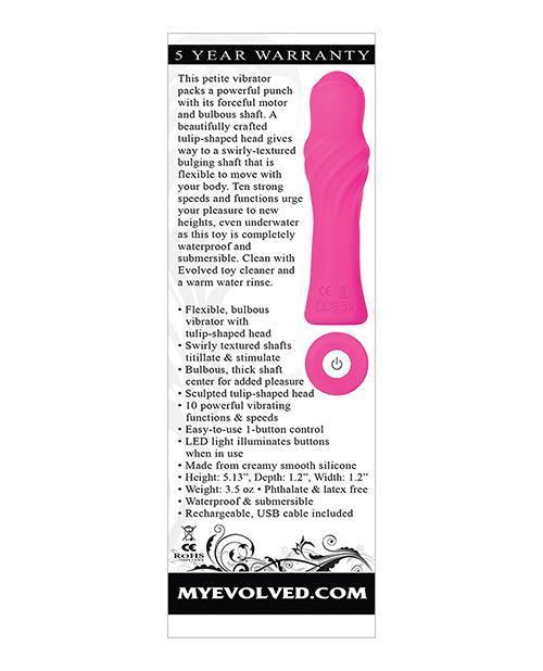 product image,No Eta Evolved Twist & Shout Rechargeable Bullet - Pink - SEXYEONE 