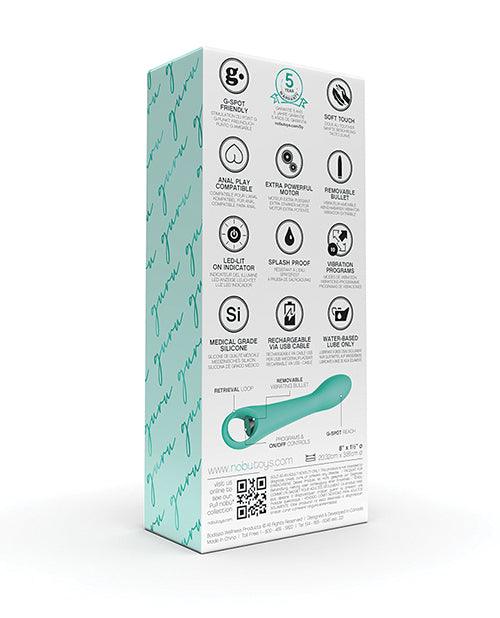 image of product,Nobu Essentials Guru Removable Bullet G Spot Vibe - Turquoise - SEXYEONE