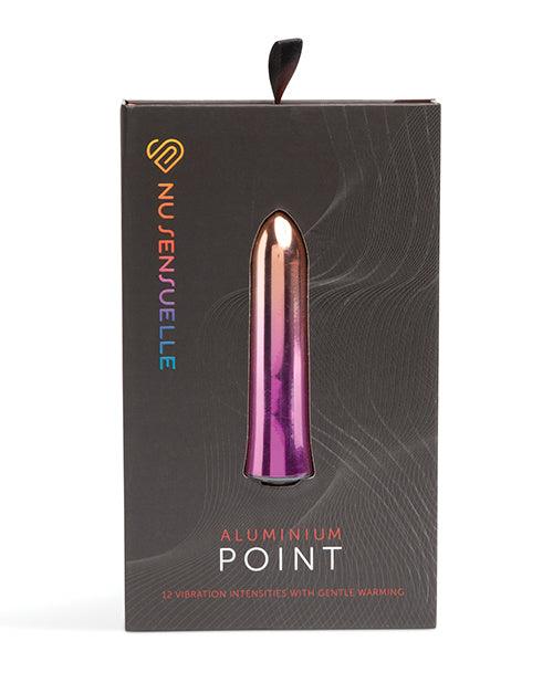 product image, Nu Sensuelle Aluminium Point Rechargeable Bullet - Multicolor - {{ SEXYEONE }}