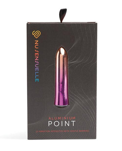 Nu Sensuelle Aluminium Point Rechargeable Bullet - Multicolor - {{ SEXYEONE }}