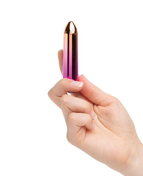 image of product,Nu Sensuelle Aluminium Point Rechargeable Bullet - Multicolor - {{ SEXYEONE }}