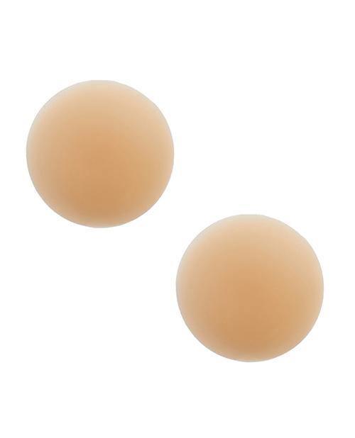 product image, Nudie Patootie Skin Invisible Reusable Silicone Nipztix - Nude O-s - SEXYEONE 