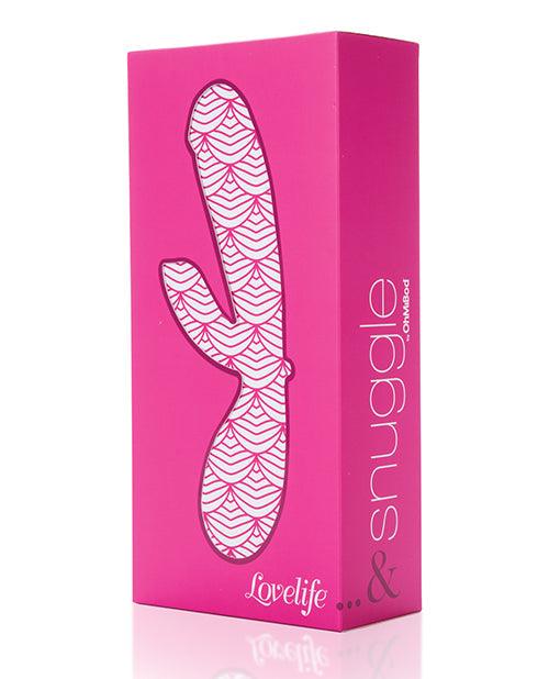 image of product,Ohmibod Lovelife Snuggle Dual Stimulation Vibe - Pink - {{ SEXYEONE }}