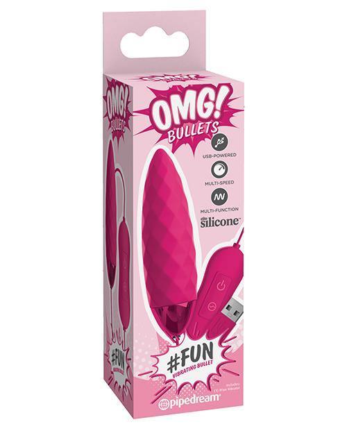 product image, Omg! Bullets (hash Tag) Fun  - Fuchsia - SEXYEONE 