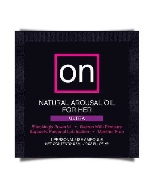 On For Her Arousal Oil Ultra - Single Use Ampoule - SEXYEONE 