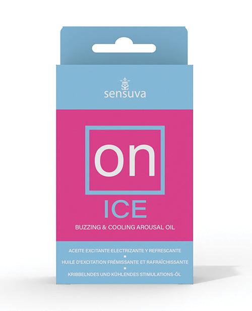 product image, ON Ice Buzzing & Cooling Female Arousal Oil Medium Box - 5 ml Bottle - SEXYEONE