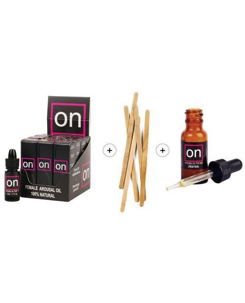 On Natural Arousal Oil For Her Refill Kit - Box Of 12 - SEXYEONE 