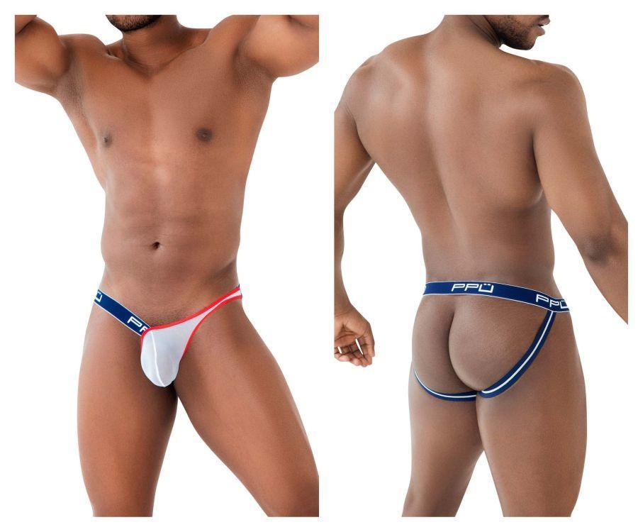 product image, One Side Mesh Jockstrap - SEXYEONE