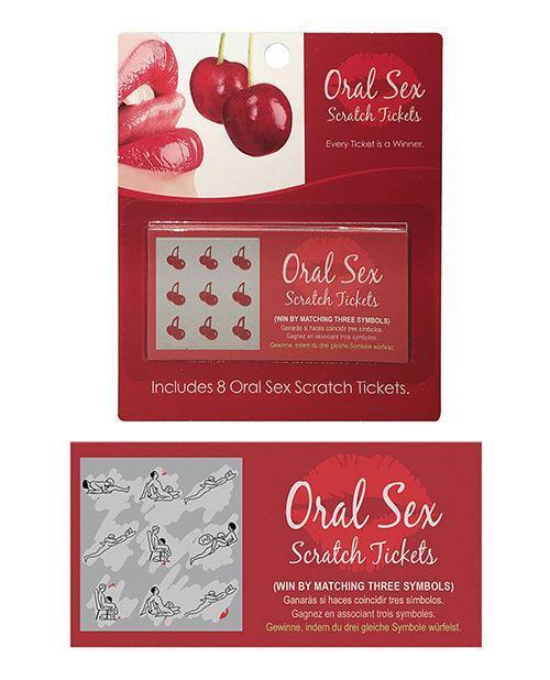 Oral Sex Scratch Tickets - Every Ticket Is A Winner - SEXYEONE