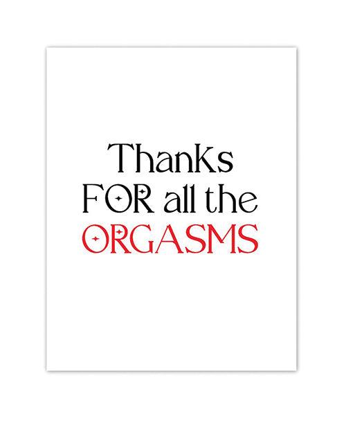 Orgasmic Greeting Card - SEXYEONE