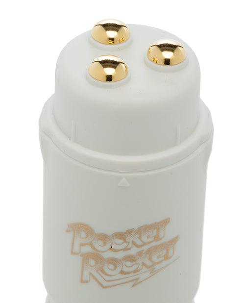 image of product,Original 4" Pocket Rocket - Ivory - {{ SEXYEONE }}