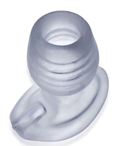 product image, Oxballs Glowhole 1 Hollow Buttplug W-led Insert Small - Clear - SEXYEONE 