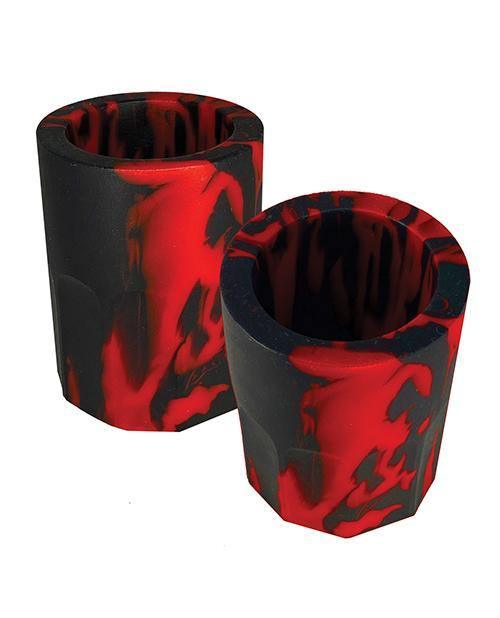 product image, Oxballs Hognips 2 Nipple Suckers - Red-black - SEXYEONE 
