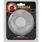Oxballs Meat Padded Cock Ring - Clear - SEXYEONE 