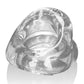 Oxballs Meat Padded Cock Ring - Clear - SEXYEONE 