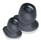 Oxballs Morphhole 1 Gaper Plug Small - Black Ice - SEXYEONE