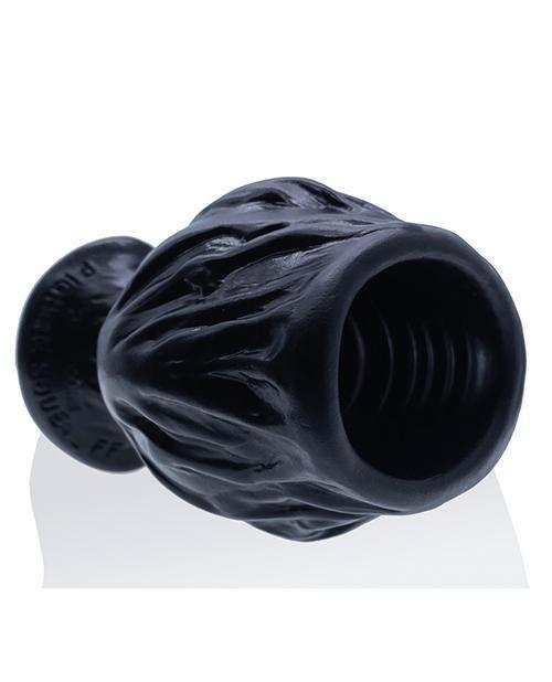 image of product,Oxballs Pighole Squeal Ff Hollow Plug - Black - {{ SEXYEONE }}