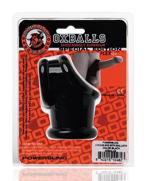 image of product,Oxballs Powerballs Cocksling & Ball Stretcher - {{ SEXYEONE }}