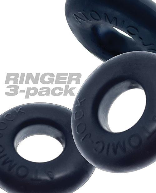 image of product,Oxballs Ringer Cockring Special Edition - Night Pack Of 3 - {{ SEXYEONE }}