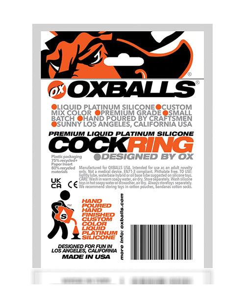 image of product,Oxballs Silicone Cock T Cock Ring - SEXYEONE