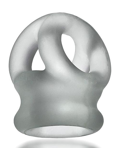 product image, Oxballs Tri Squeeze Cocksling & Ballstretcher - Clear Ice - {{ SEXYEONE }}