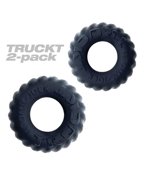 product image, Oxballs Truckt Cock & Ball Ring Special Edition - Night Pack Of 2 - {{ SEXYEONE }}