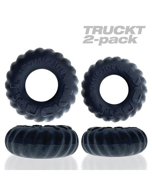 Oxballs Truckt Cock & Ball Ring Special Edition - Night Pack Of 2 - {{ SEXYEONE }}
