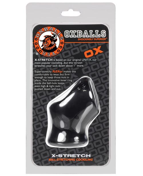 image of product,Oxballs Unit X Stretch Cocksling - Black - {{ SEXYEONE }}