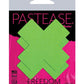 Pastease Basic Plus X Black Light Reactive - Neon O/s - {{ SEXYEONE }}