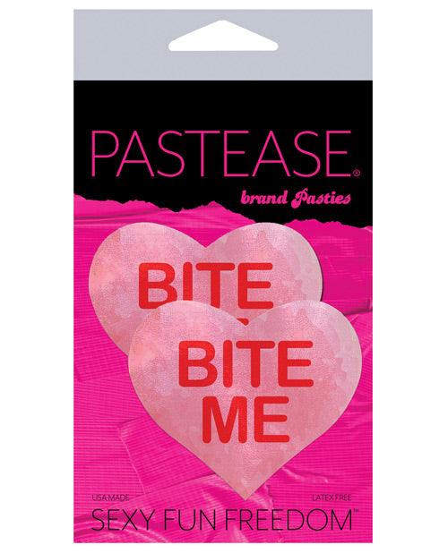 Pastease Bite Me Heart - Pink-red O-s - {{ SEXYEONE }}