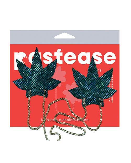 product image, Pastease Chains Disco Weed Leaf - Green O/s - SEXYEONE