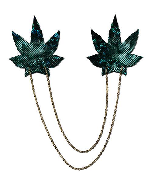product image,Pastease Chains Disco Weed Leaf - Green O/s - SEXYEONE