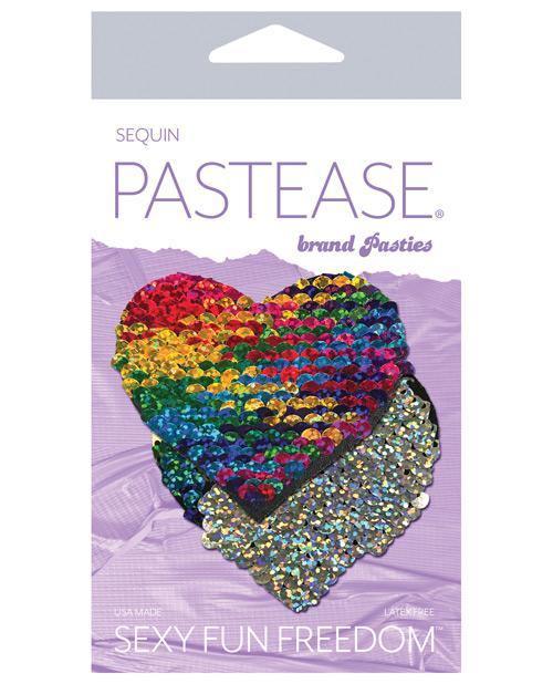 image of product,Pastease Color Changing Flip Sequins Heart - SEXYEONE 