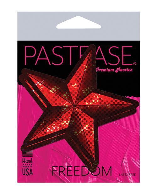 product image, Pastease Diamond Thom Disco Nautical Star - Red O-s - SEXYEONE 