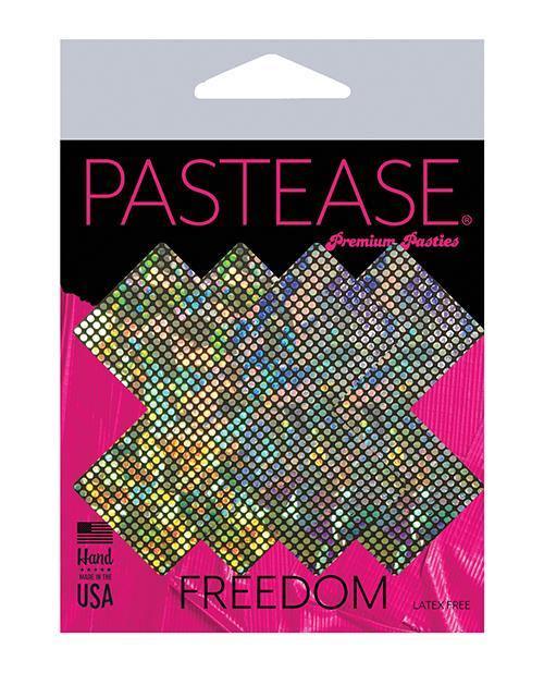 product image, Pastease Disco Glitter Plus X  - Silver O-s - SEXYEONE 