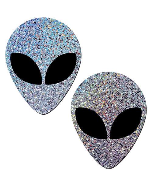 image of product,Pastease Glitter Alien - Silver - {{ SEXYEONE }}