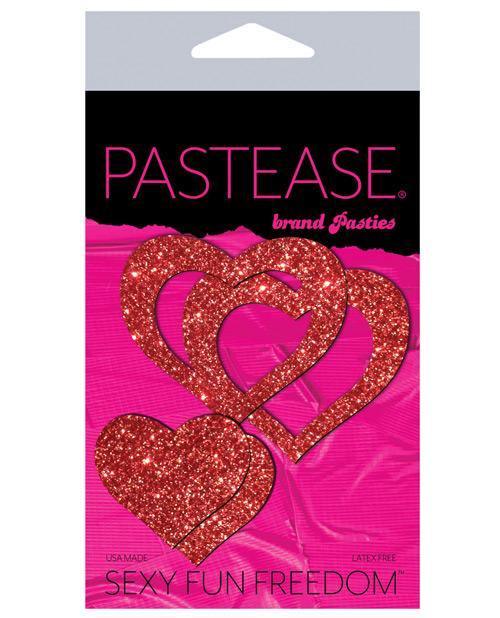 product image, Pastease Glitter Peek A Boob Hearts - {{ SEXYEONE }}