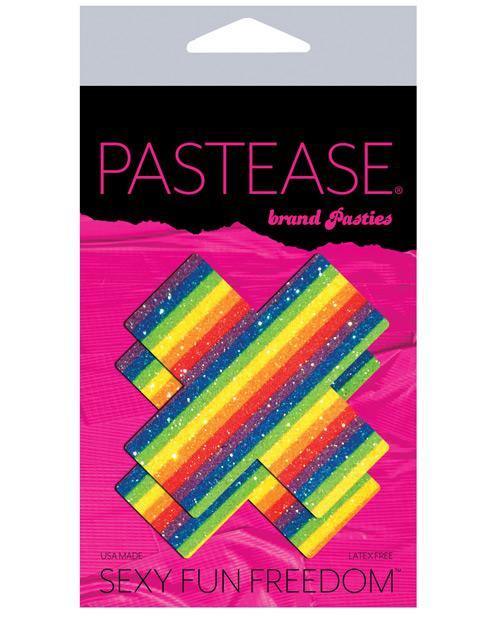 Pastease Glitter Plus -  Rainbow O-s - SEXYEONE 