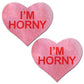 Pastease I'm Horny Heart - Pink-red O-s - SEXYEONE 