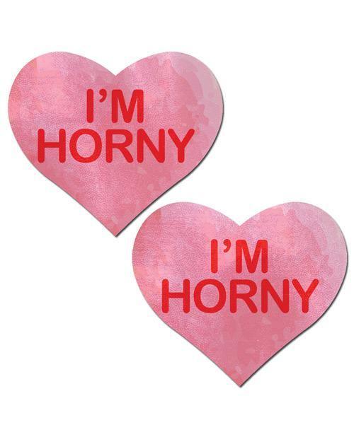 product image,Pastease I'm Horny Heart - Pink-red O-s - SEXYEONE 