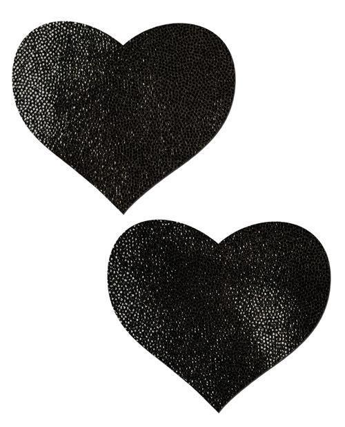 image of product,Pastease Liquid Heart - Black O-s - SEXYEONE 