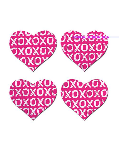Pastease Petites Xo Hearts - Pink O/s - SEXYEONE