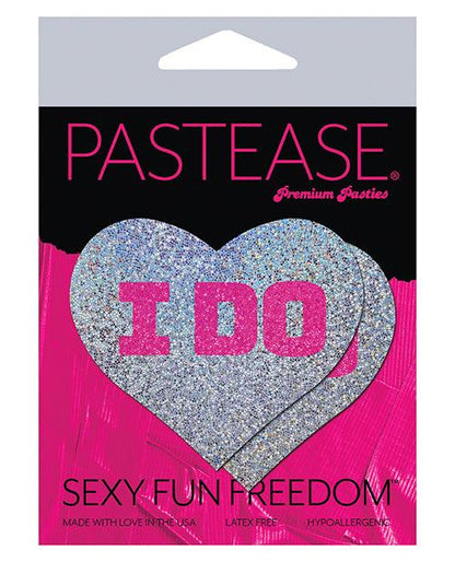 Pastease Premium Bridal I Do - Silver O/s - SEXYEONE